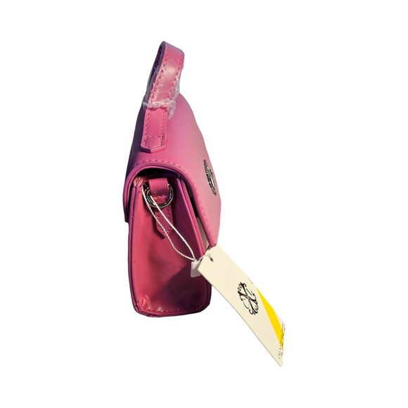 CXL by Christian Lacroix Crossbody Bag Small Pink Laine Matte Patent MSRP $88 - Picture 4 of 13